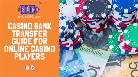 online casino bank transfer deposit